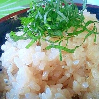 シンプル♪じゃこご飯